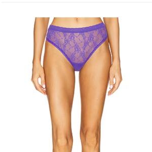 Natori Violet Lace Panties OS NWT